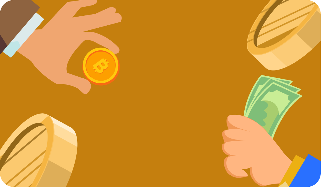 Instant crypto to cash Conversion